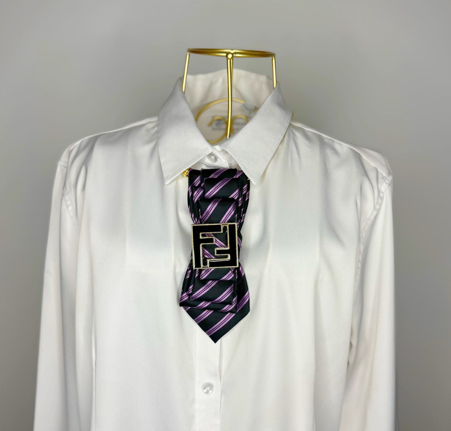 Purple and Black Stripe