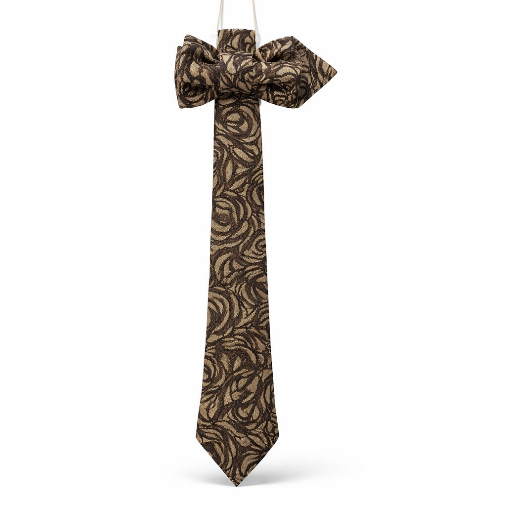 Floral Bow Necktie