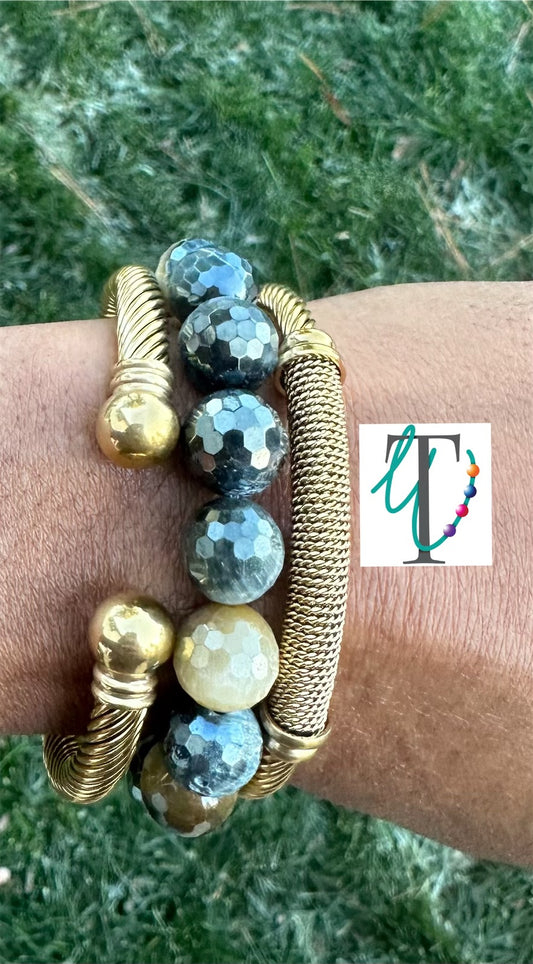 Bead and Bangle Stacks