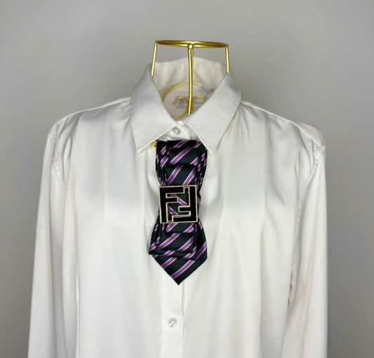 Purple and Black Stripe