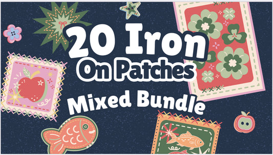 20 Mixed Patch Bundle