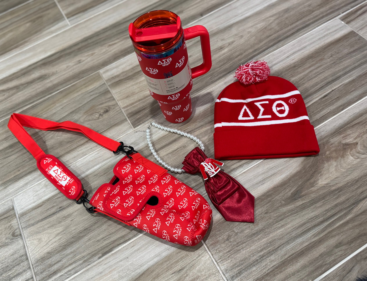 Red and White Gift Set