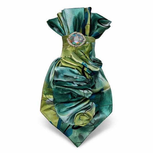 Multi Green Pleat