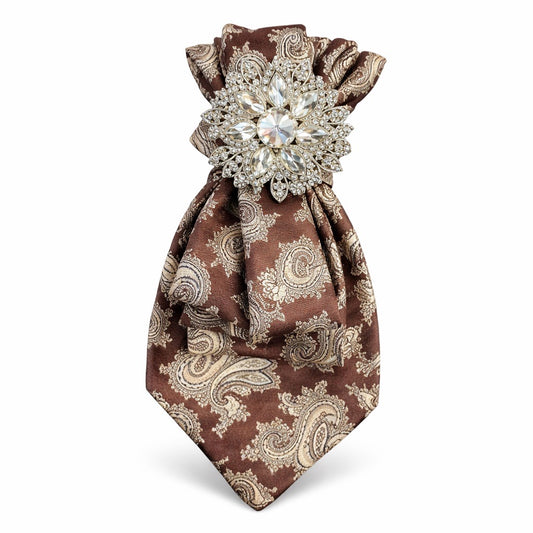 Brown Paisley Bling