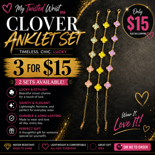 Clover Anklets