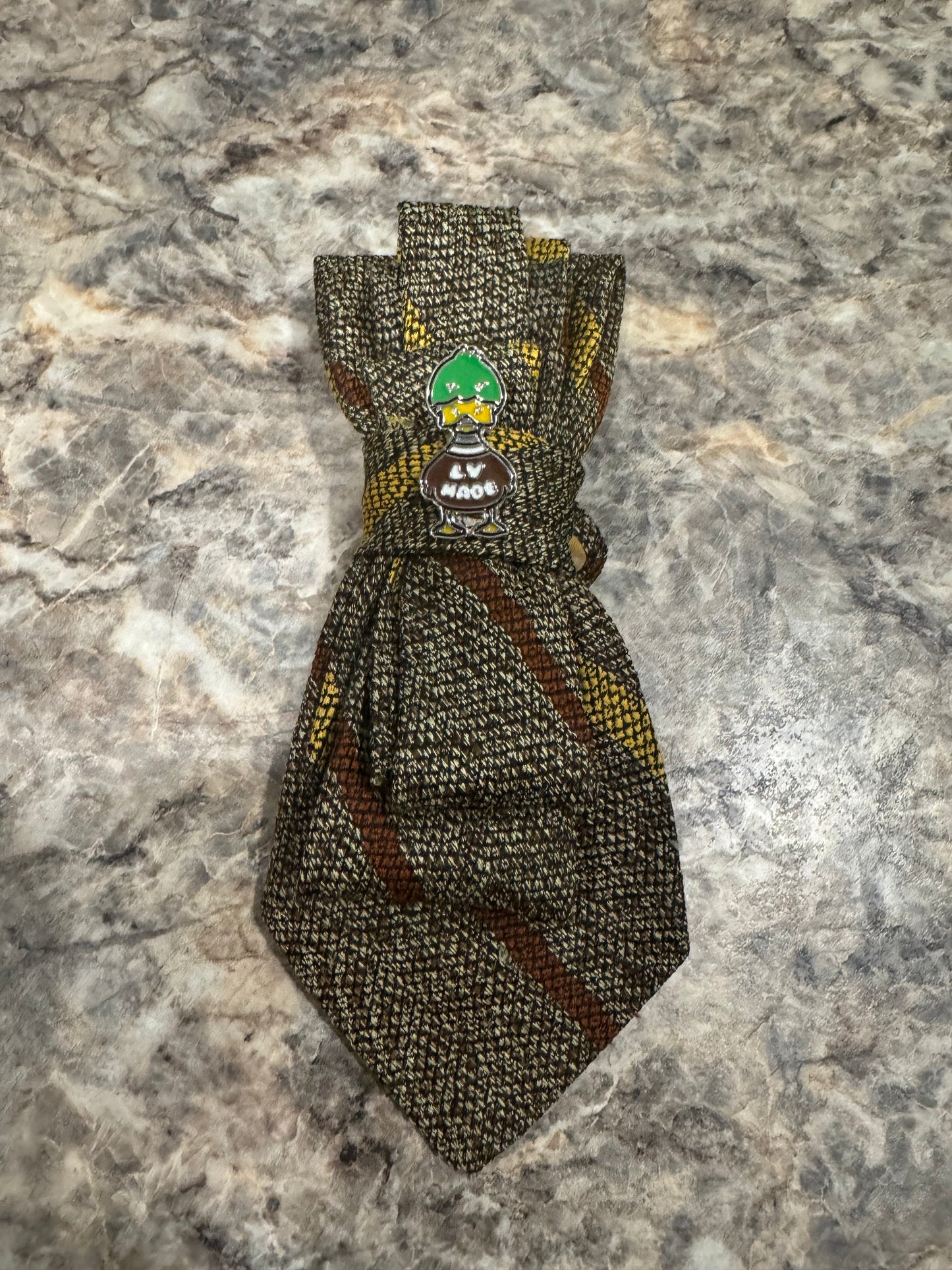 Tweed Twisted Tie