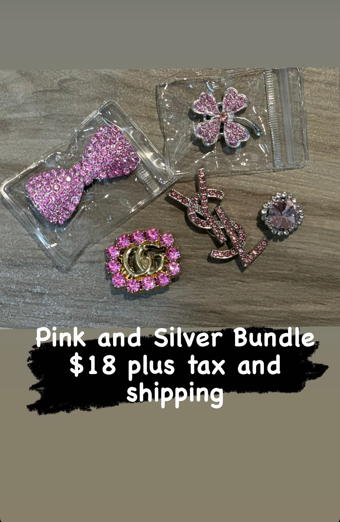 Pink and Silver Bundle