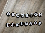 Gold Metal Alphabet Initial Charms