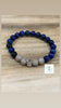 Blue Tigereye w/ Silver